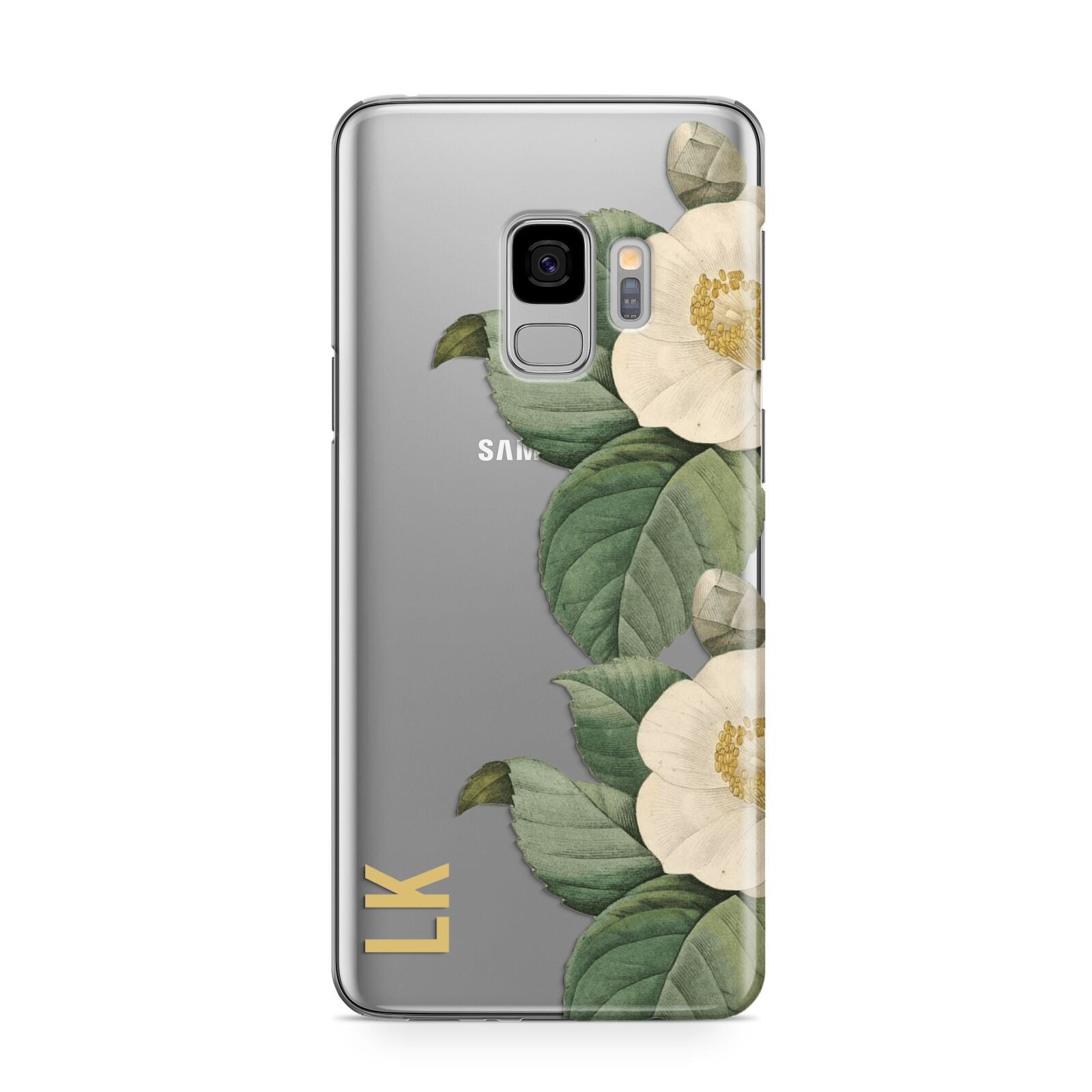 Vintage Flowers Personalised Samsung Galaxy S9 Case