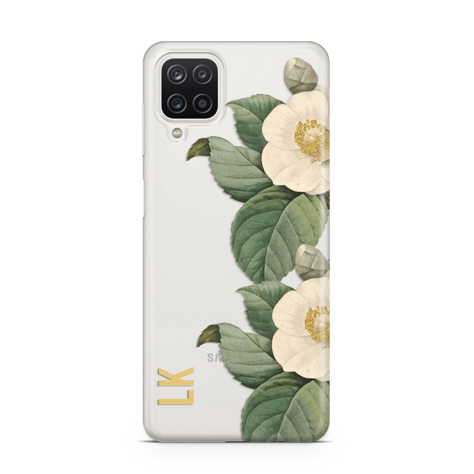 Vintage Flowers Personalised Samsung M12 Case