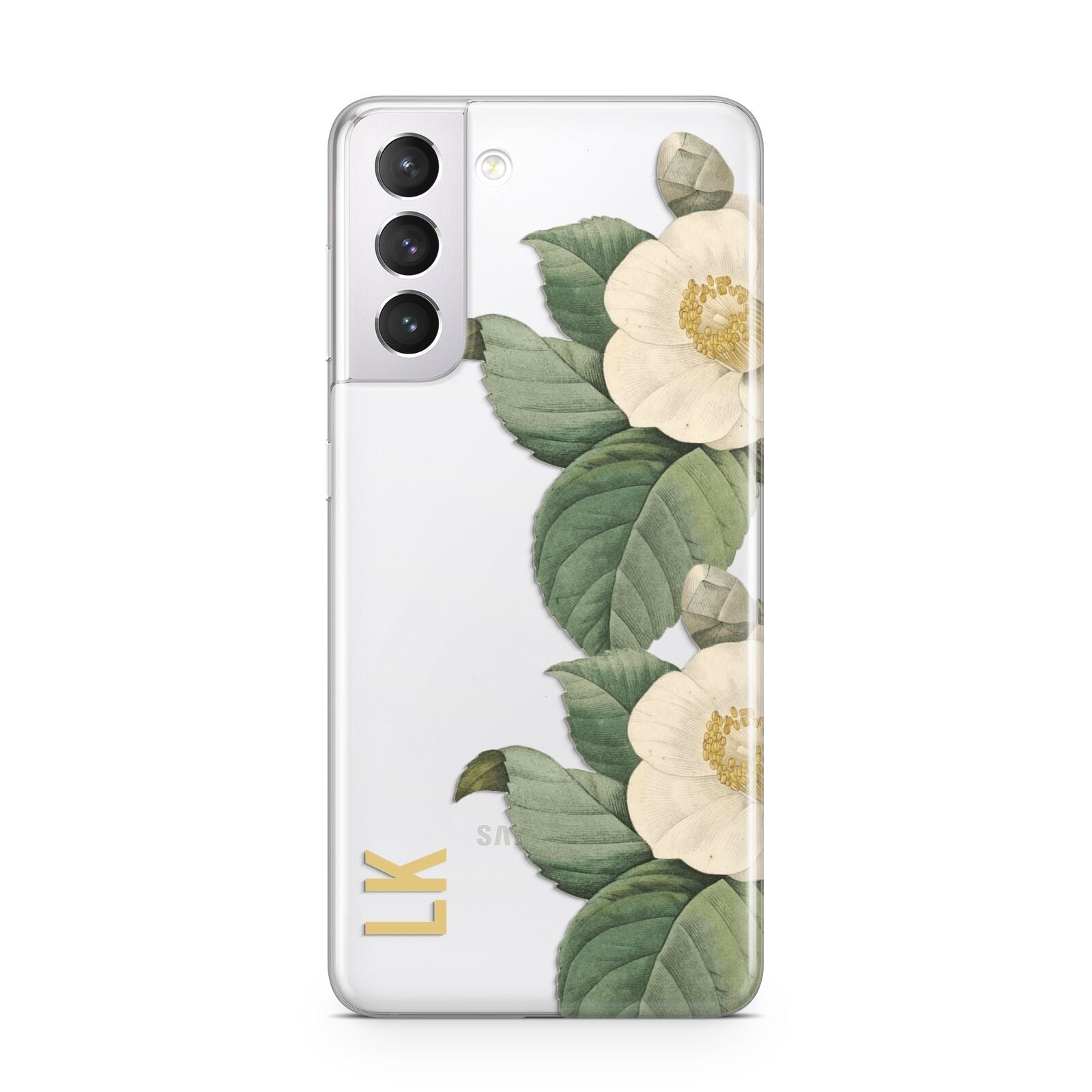 Vintage Flowers Personalised Samsung S21 Case