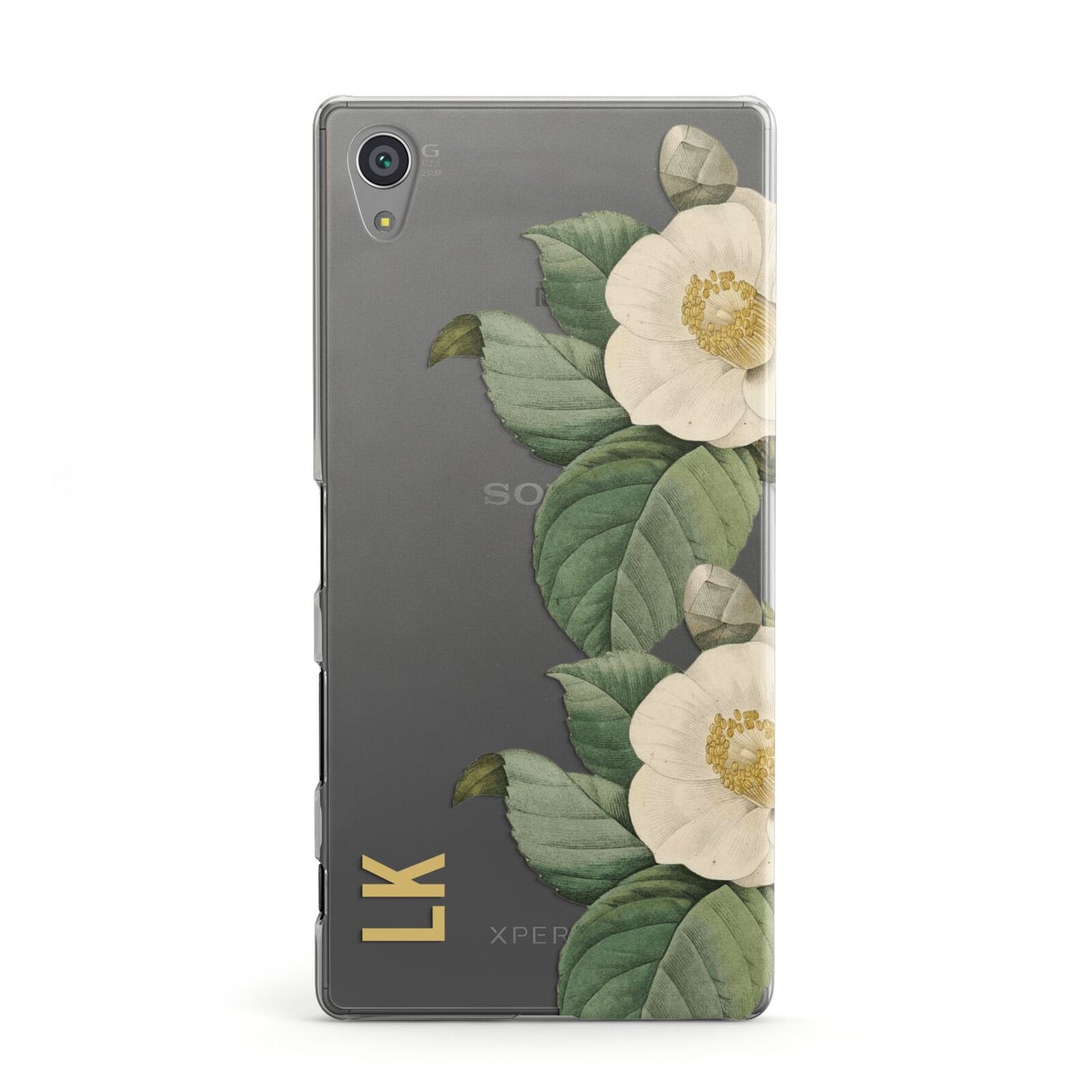 Vintage Flowers Personalised Sony Xperia Case