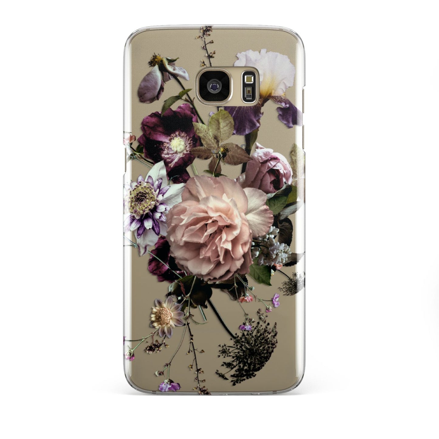 Vintage Flowers Samsung Galaxy S7 Edge Case