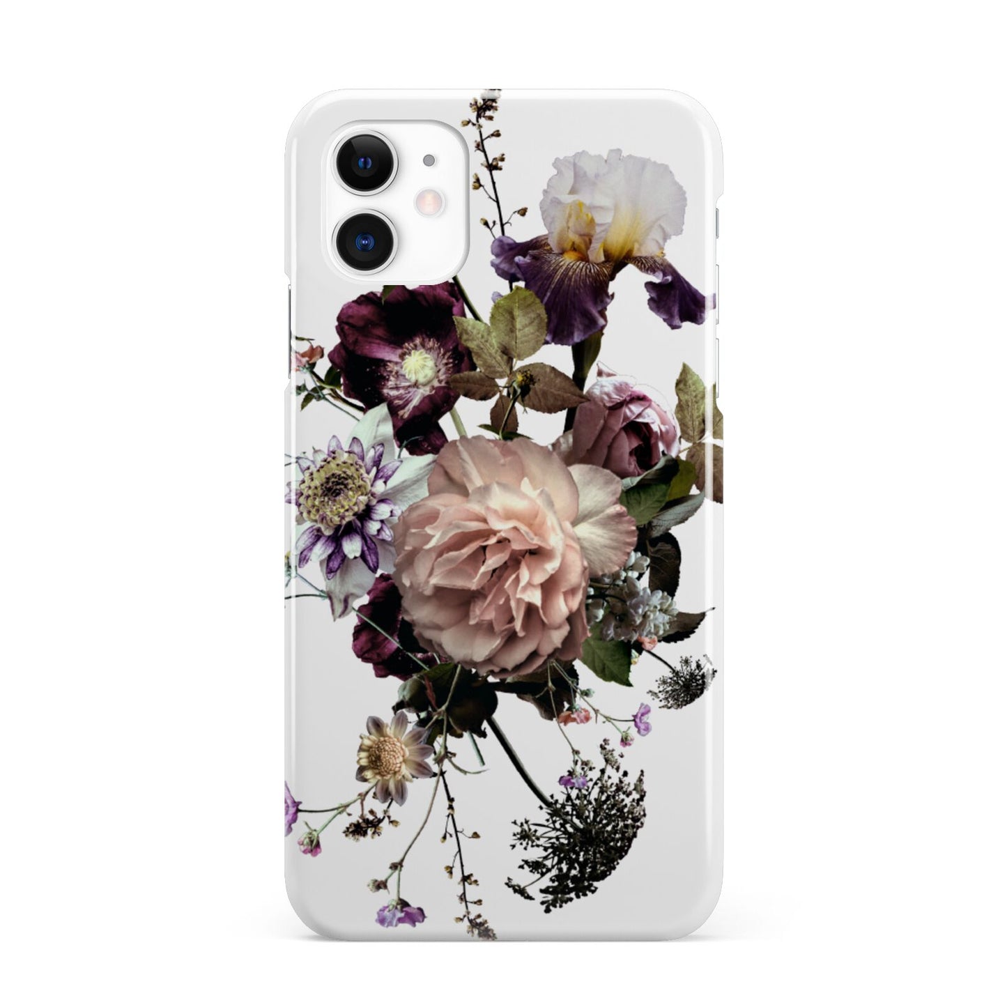 Vintage Flowers iPhone 11 3D Snap Case