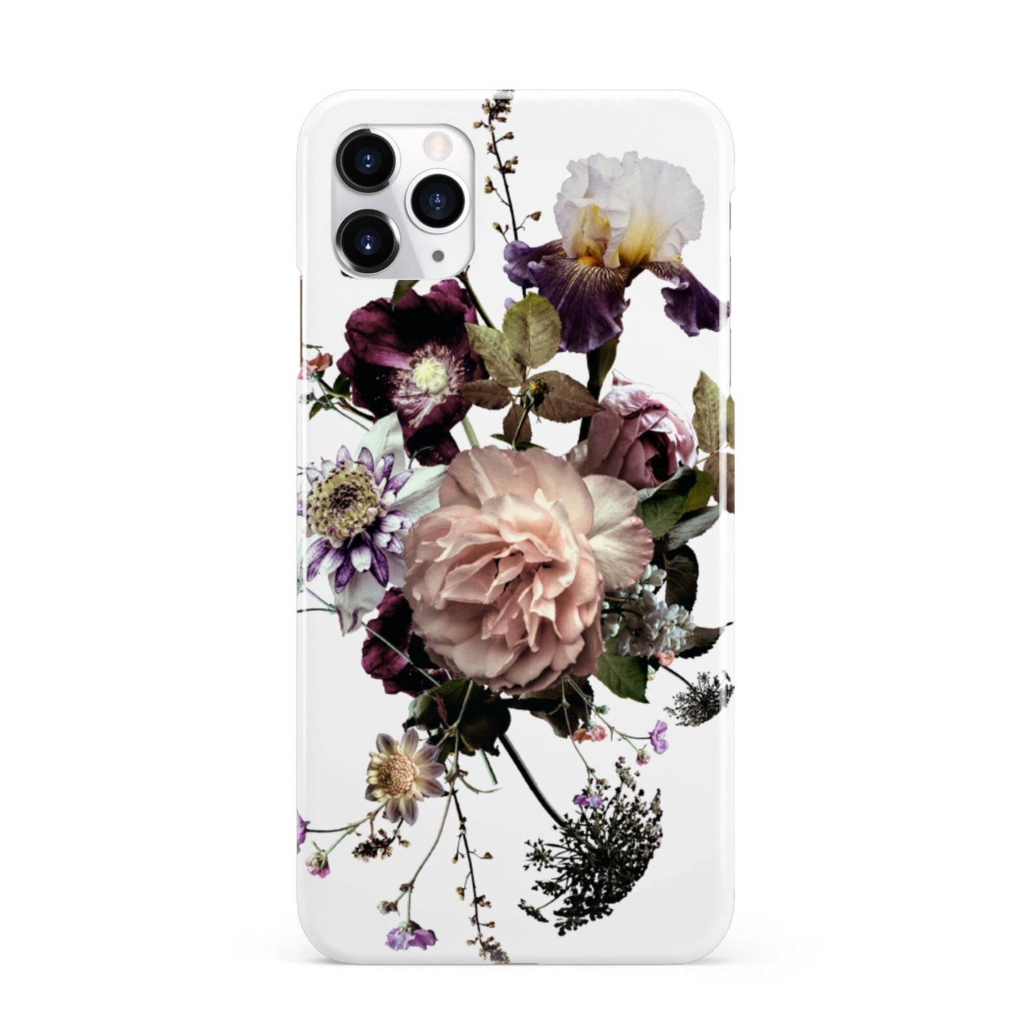 Vintage Flowers iPhone 11 Pro Max 3D Snap Case