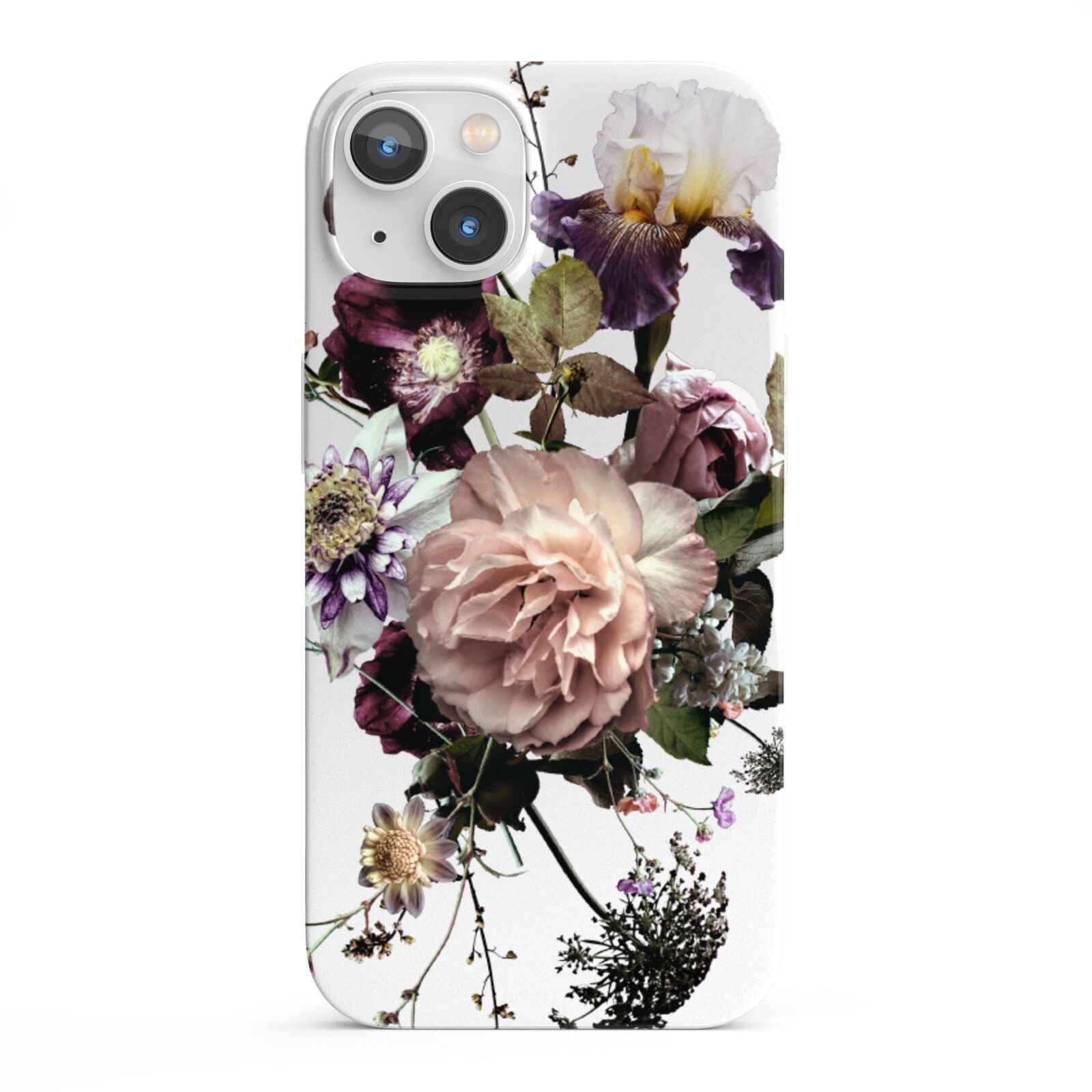 Vintage Flowers iPhone 13 Full Wrap 3D Snap Case