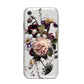 Vintage Flowers iPhone 8 Bumper Case on Silver iPhone