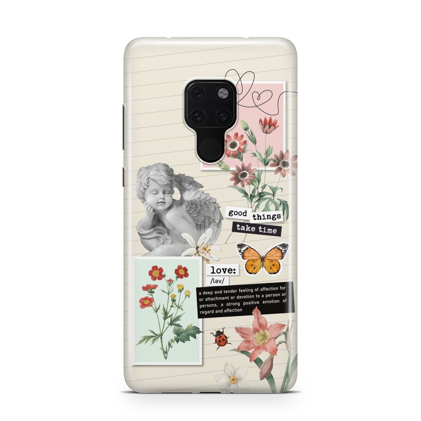 Vintage Love Collage Huawei Mate 20 Phone Case