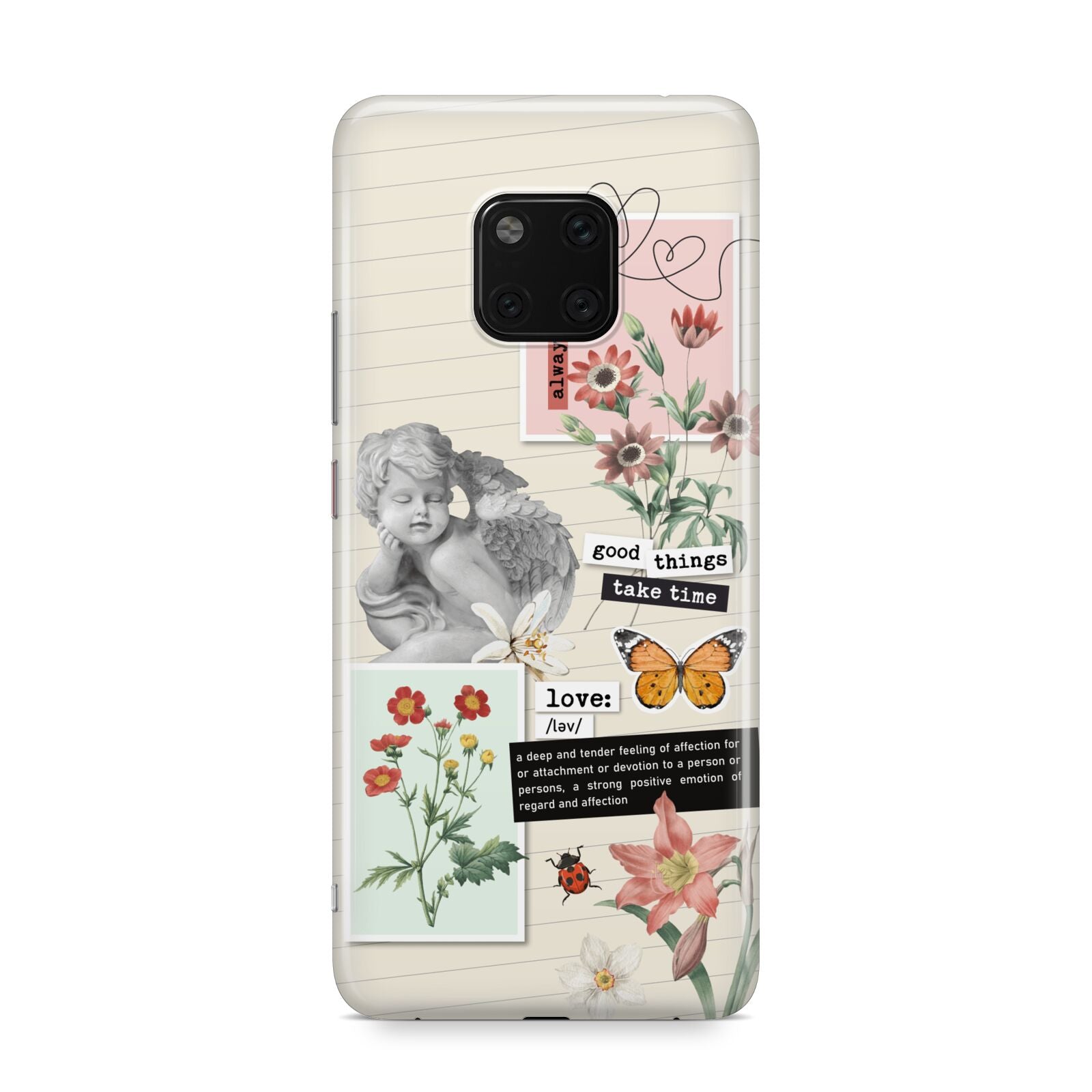 Vintage Love Collage Huawei Mate 20 Pro Phone Case