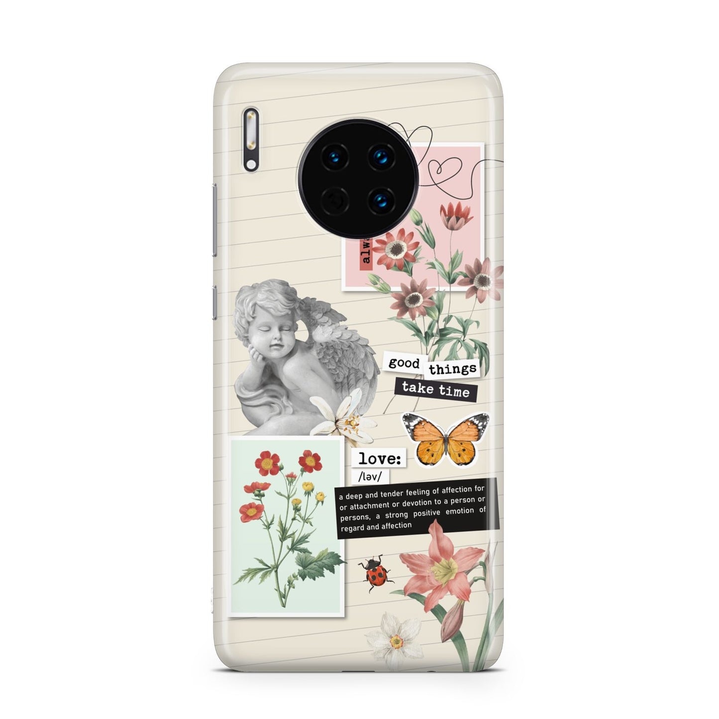 Vintage Love Collage Huawei Mate 30