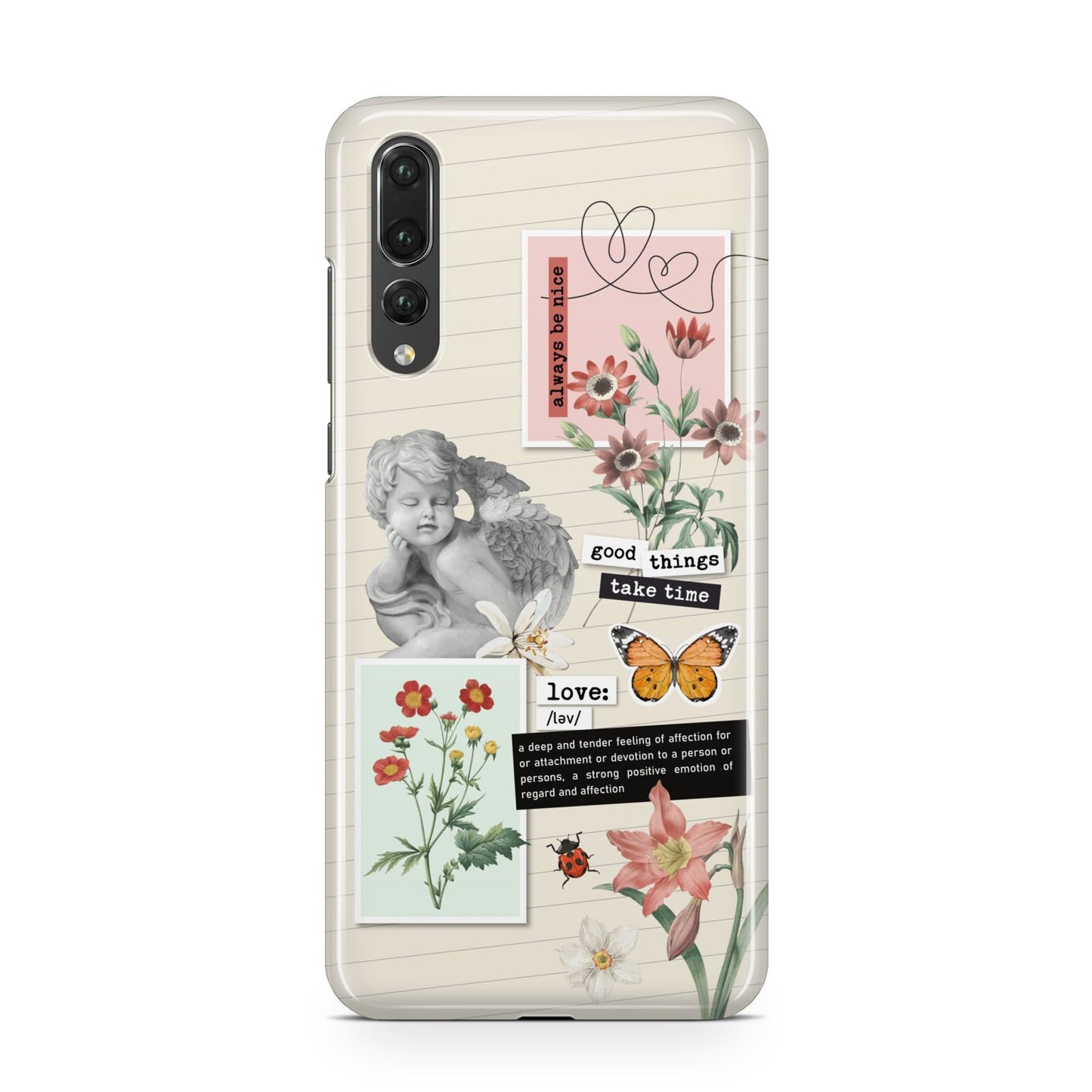 Vintage Love Collage Huawei P20 Pro Phone Case