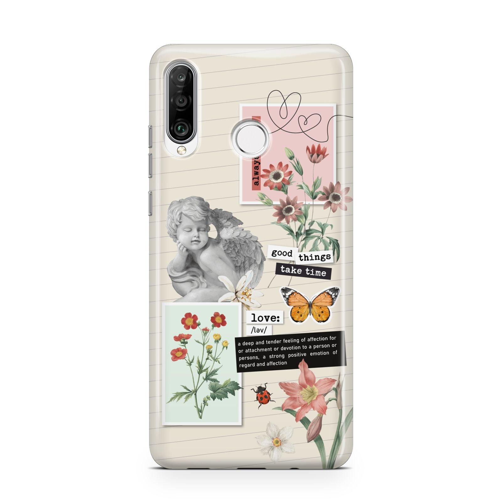 Vintage Love Collage Huawei P30 Lite Phone Case