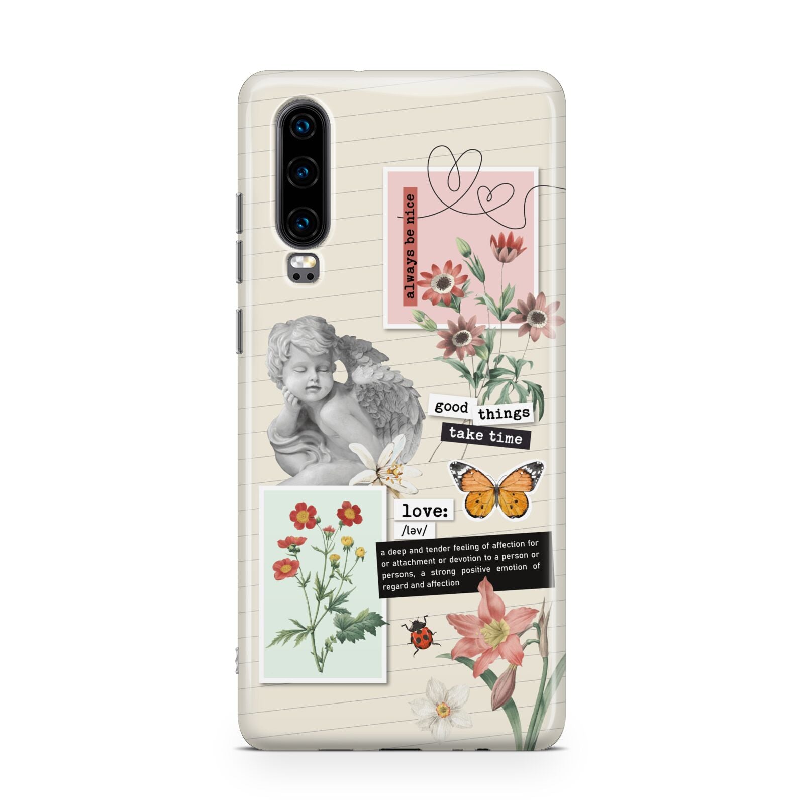 Vintage Love Collage Huawei P30 Phone Case