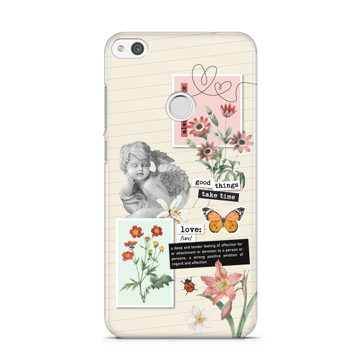 Vintage Love Collage Huawei P8 Lite Case