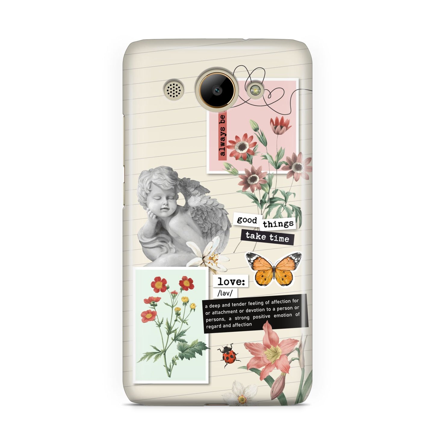 Vintage Love Collage Huawei Y3 2017