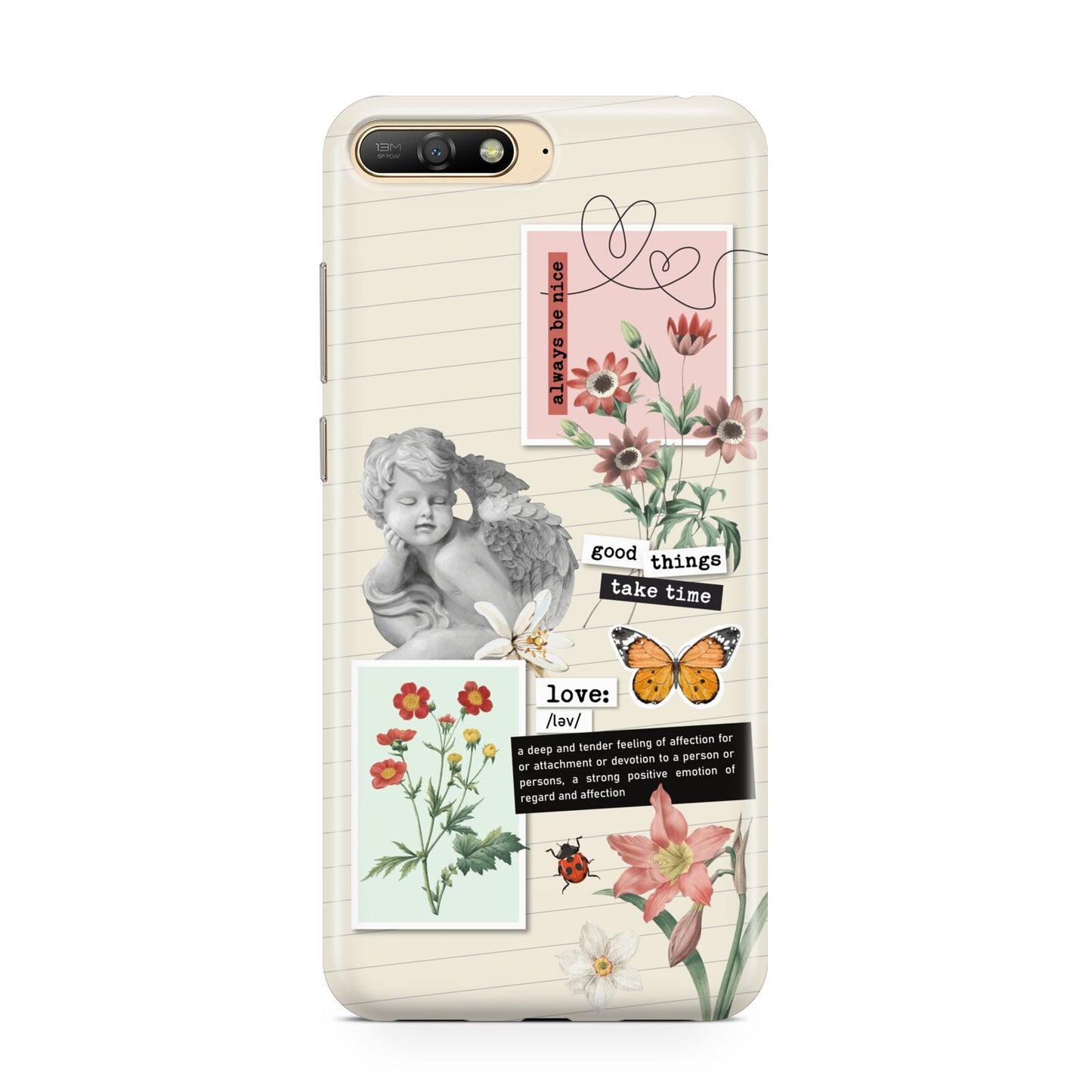 Vintage Love Collage Huawei Y6 2018