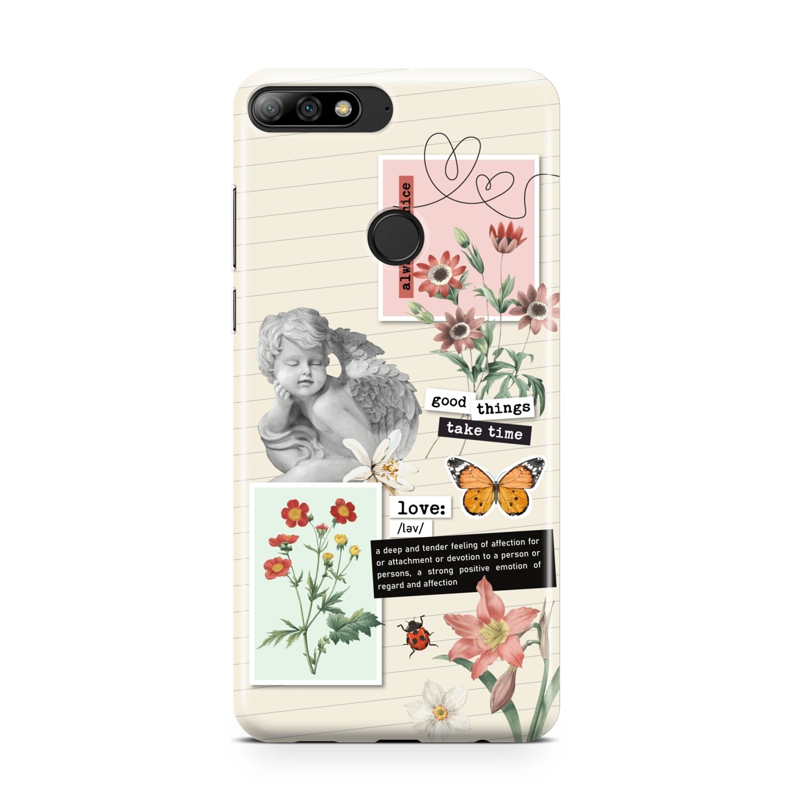 Vintage Love Collage Huawei Y7 2018