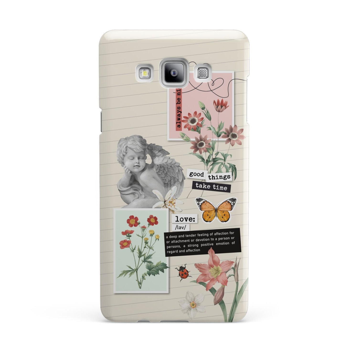 Vintage Love Collage Samsung Galaxy A7 2015 Case