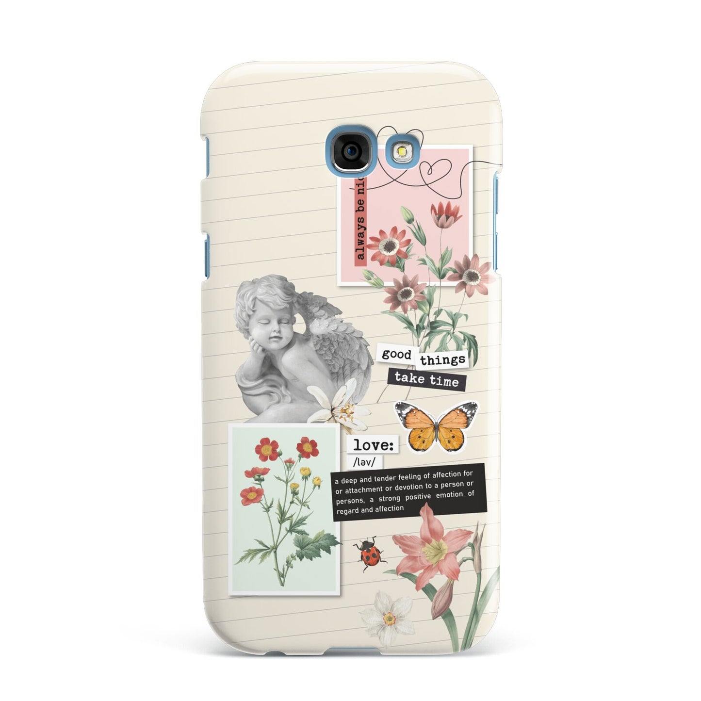 Vintage Love Collage Samsung Galaxy A7 2017 Case