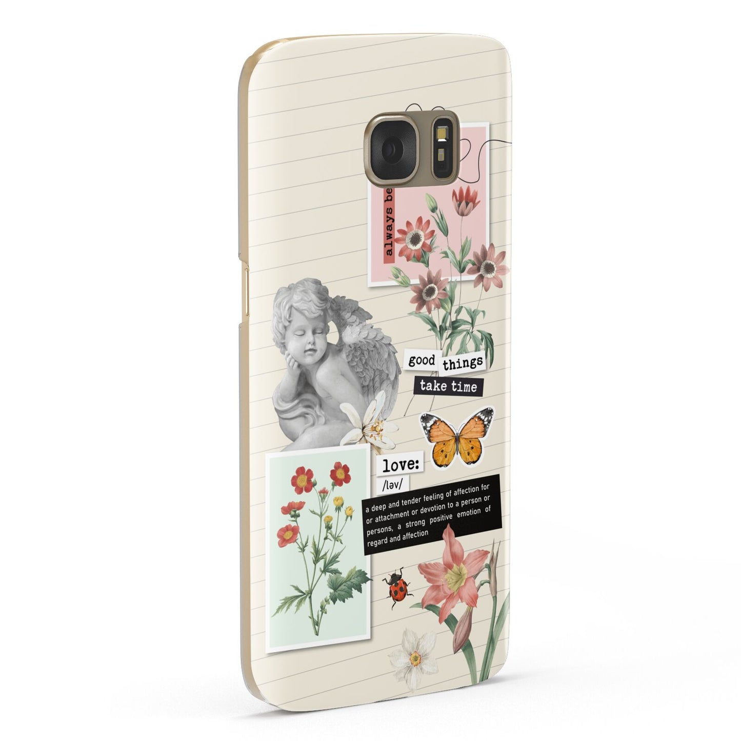 Vintage Love Collage Samsung Galaxy Case Fourty Five Degrees