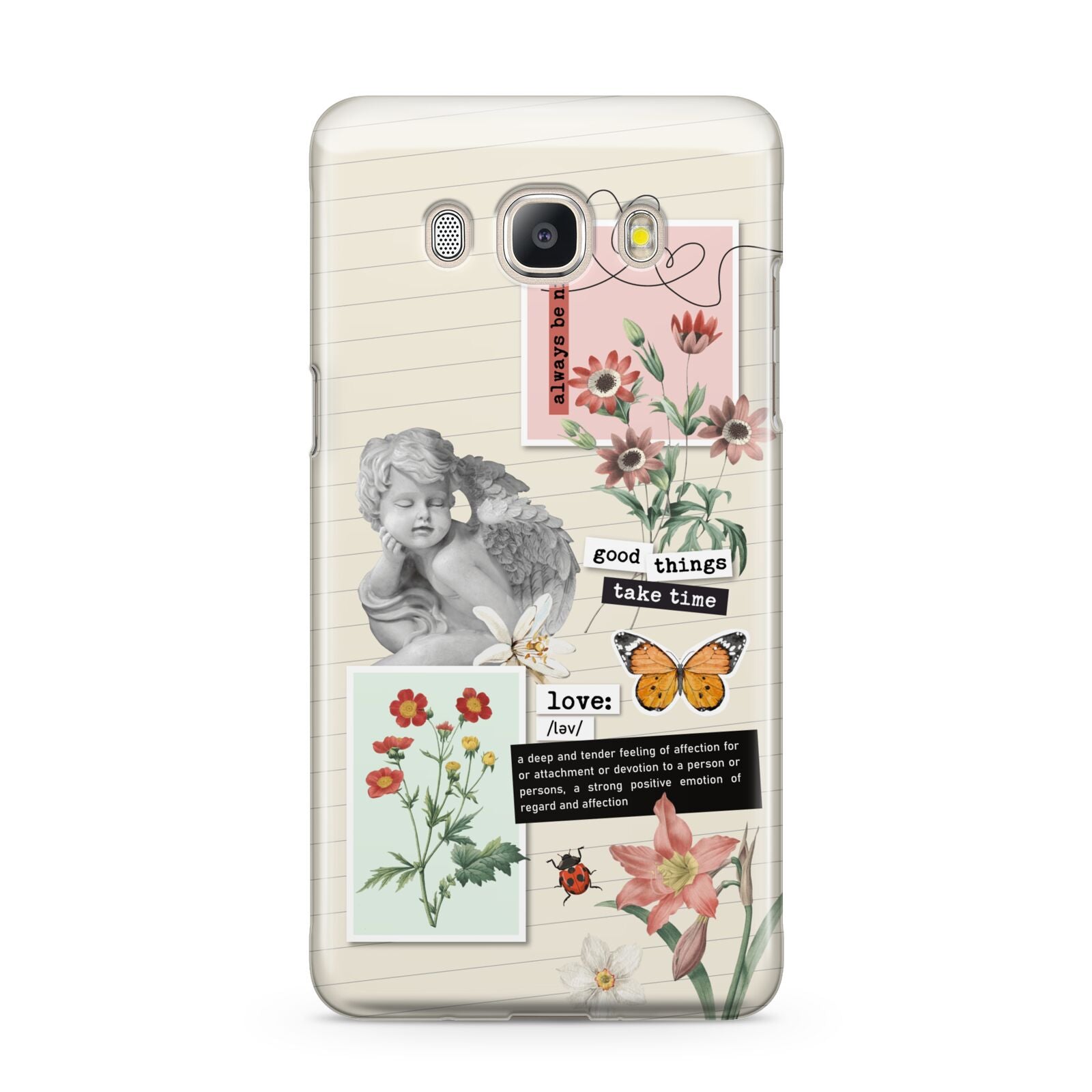 Vintage Love Collage Samsung Galaxy J5 2016 Case