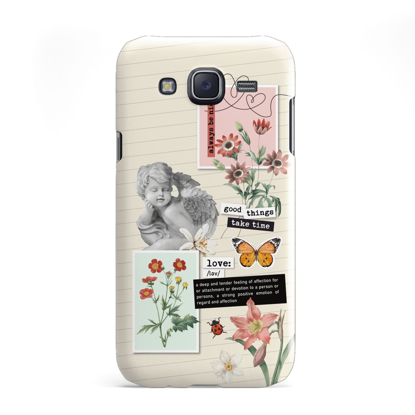 Vintage Love Collage Samsung Galaxy J5 Case