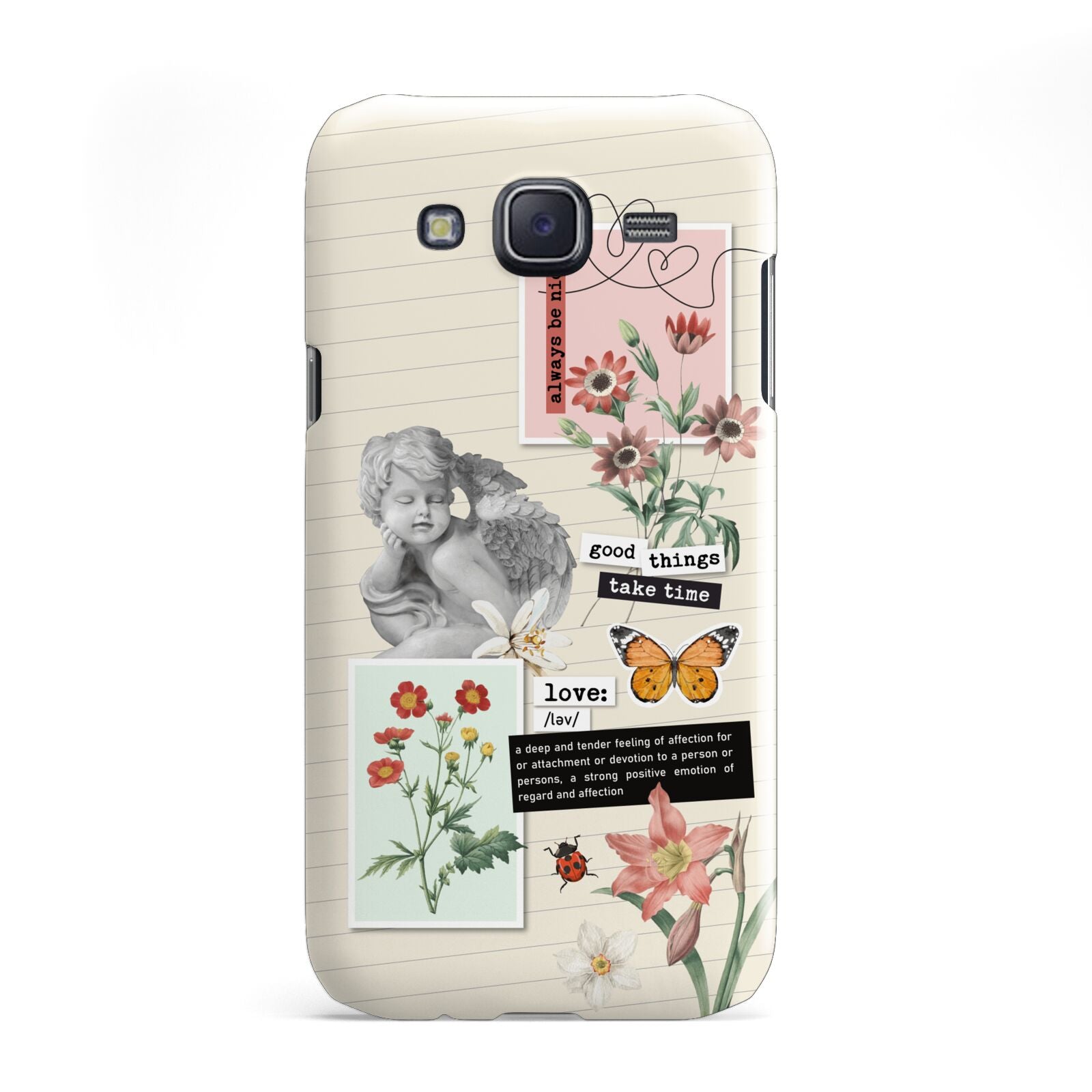 Vintage Love Collage Samsung Galaxy J5 Case