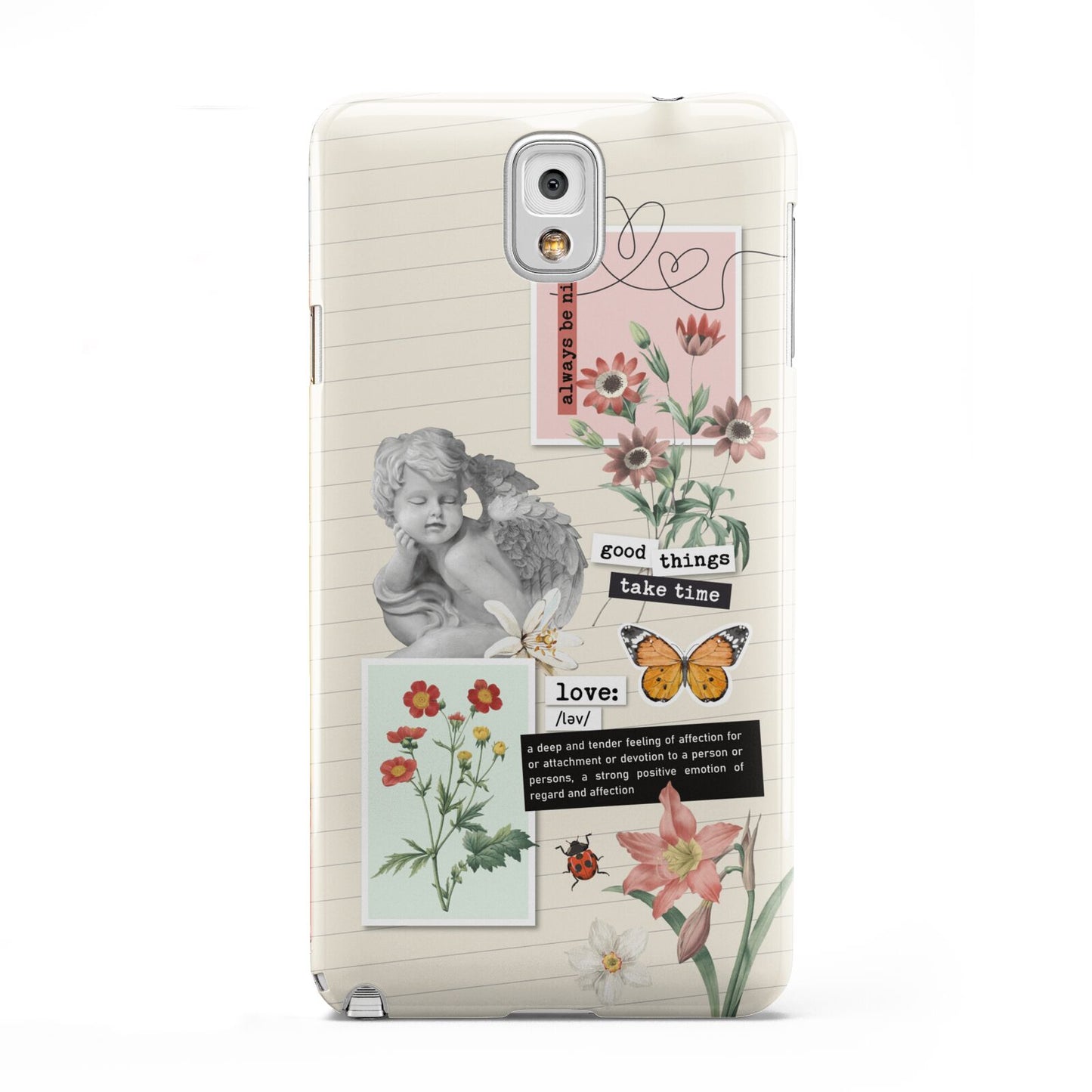 Vintage Love Collage Samsung Galaxy Note 3 Case