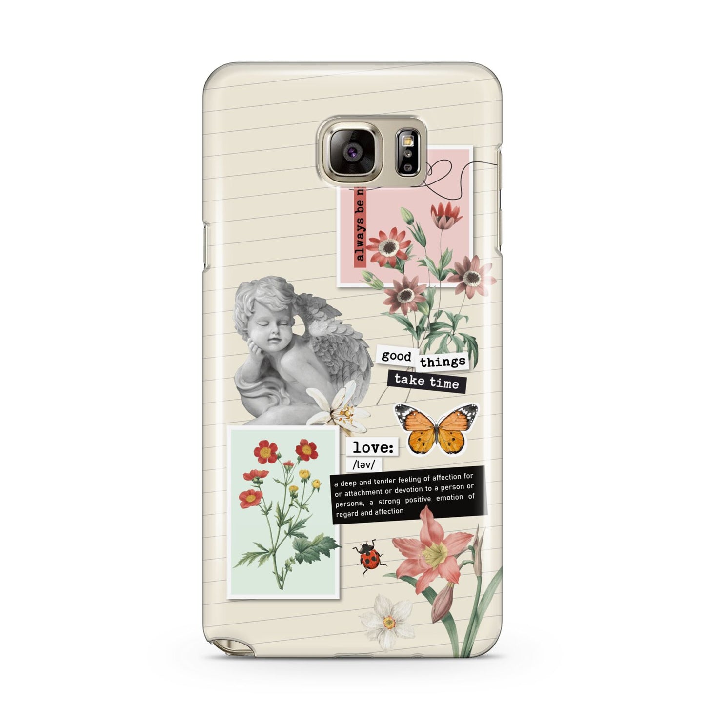 Vintage Love Collage Samsung Galaxy Note 5 Case