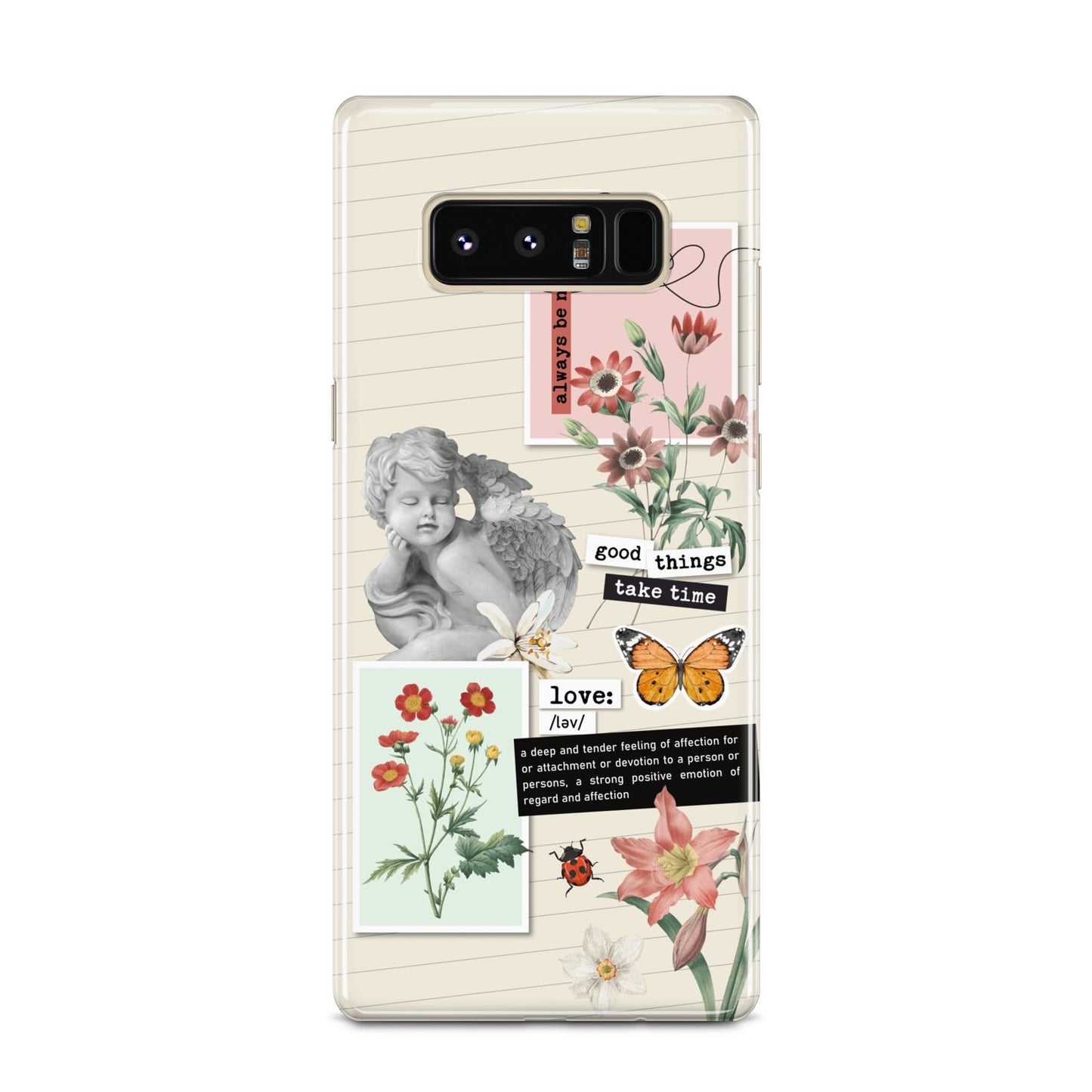 Vintage Love Collage Samsung Galaxy Note 8 Case