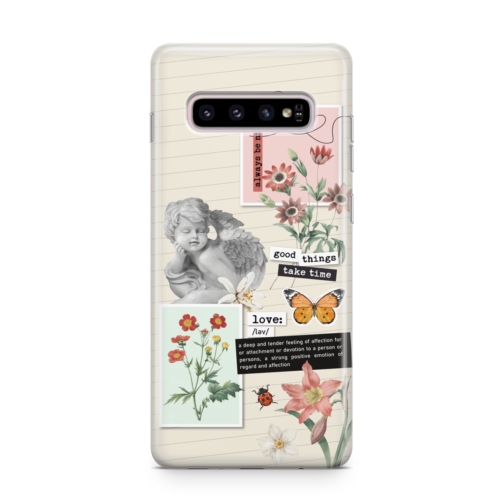 Vintage Love Collage Samsung Galaxy S10 Plus Case