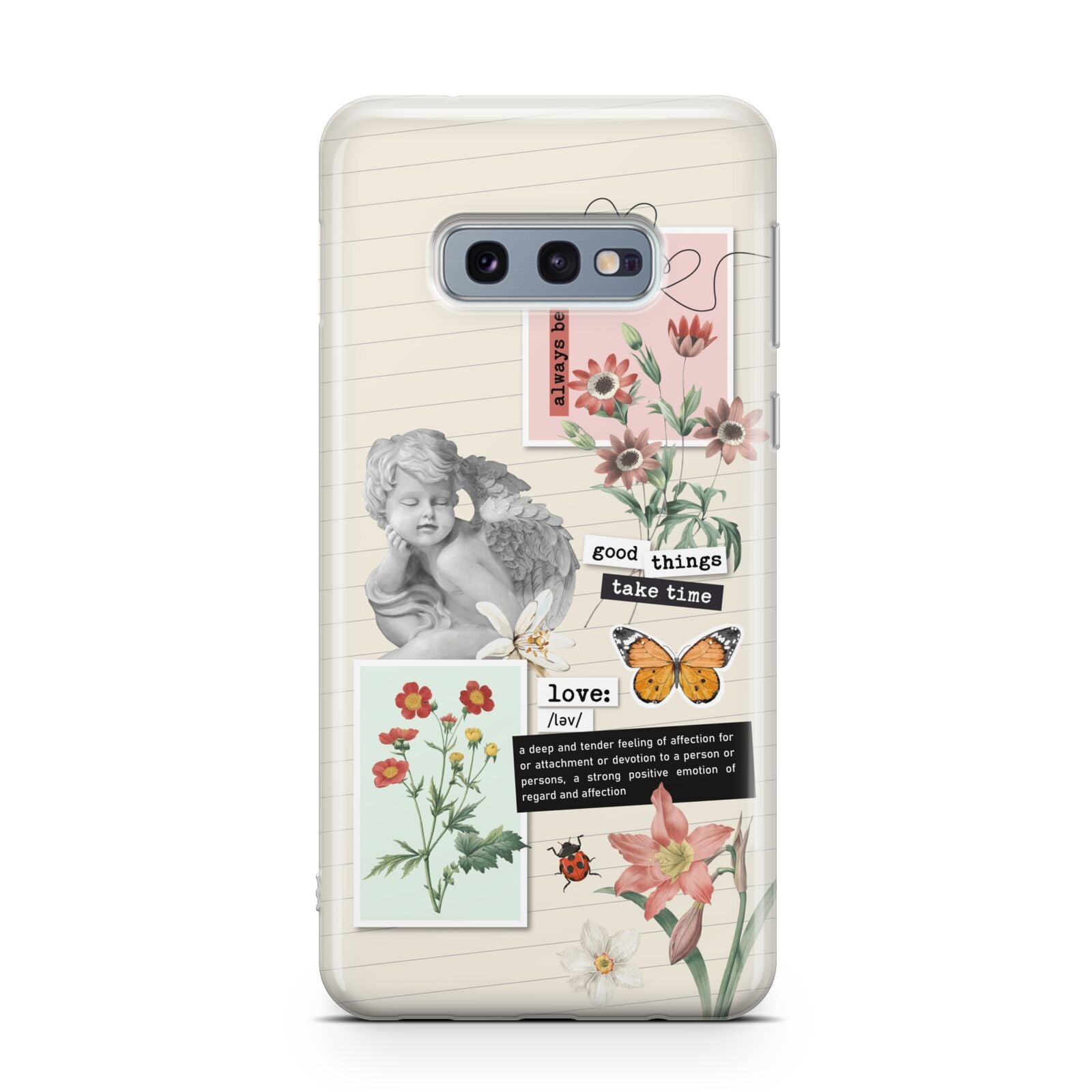 Vintage Love Collage Samsung Galaxy S10E Case