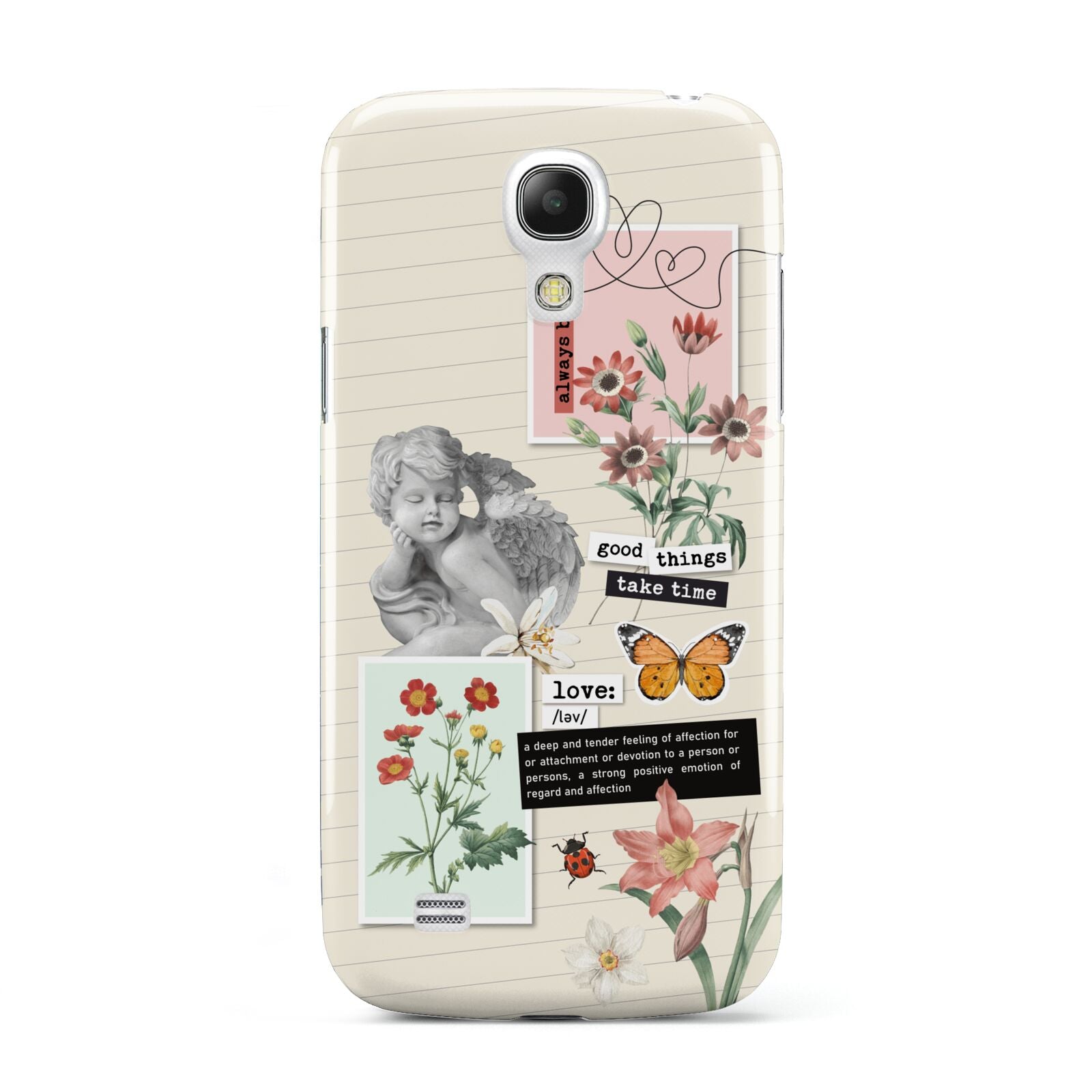 Vintage Love Collage Samsung Galaxy S4 Mini Case