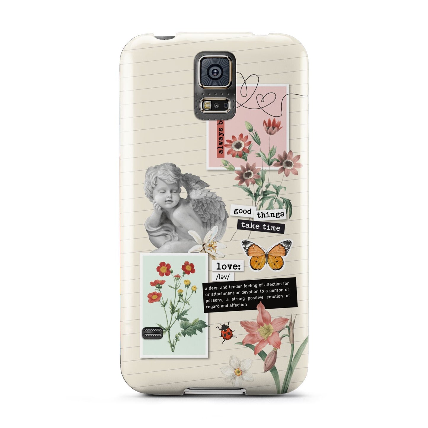 Vintage Love Collage Samsung Galaxy S5 Case