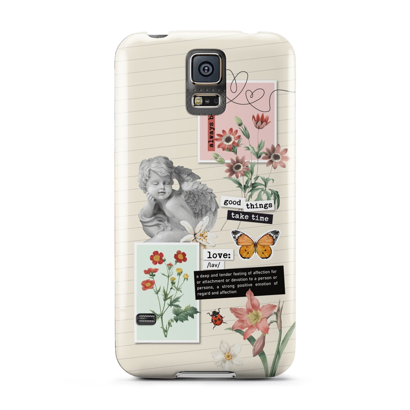 Vintage Love Collage Samsung Galaxy S5 Case