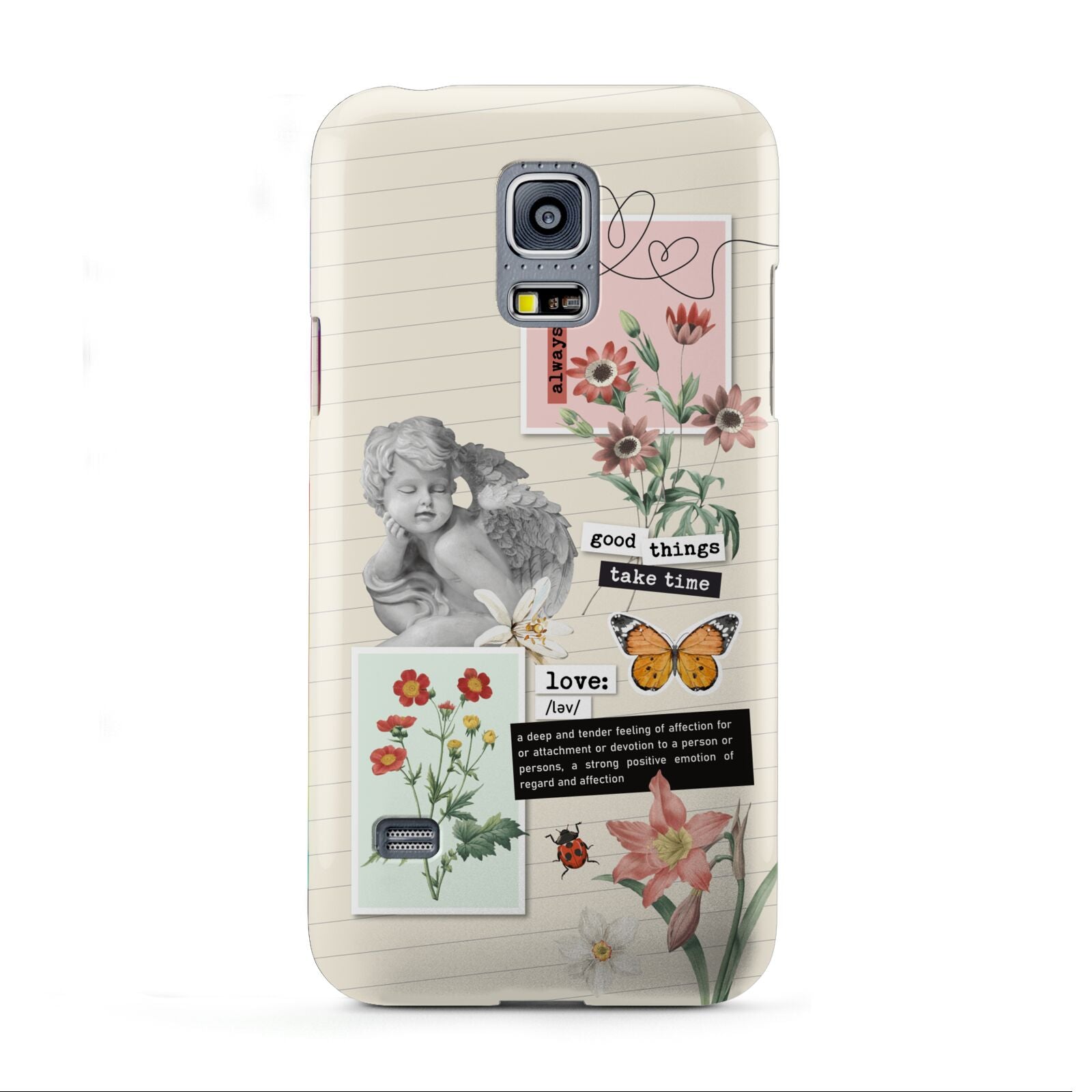 Vintage Love Collage Samsung Galaxy S5 Mini Case