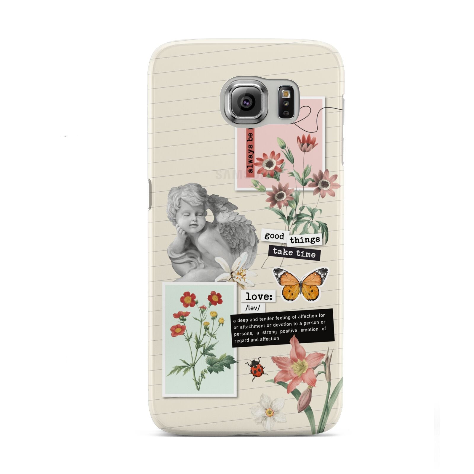 Vintage Love Collage Samsung Galaxy S6 Case