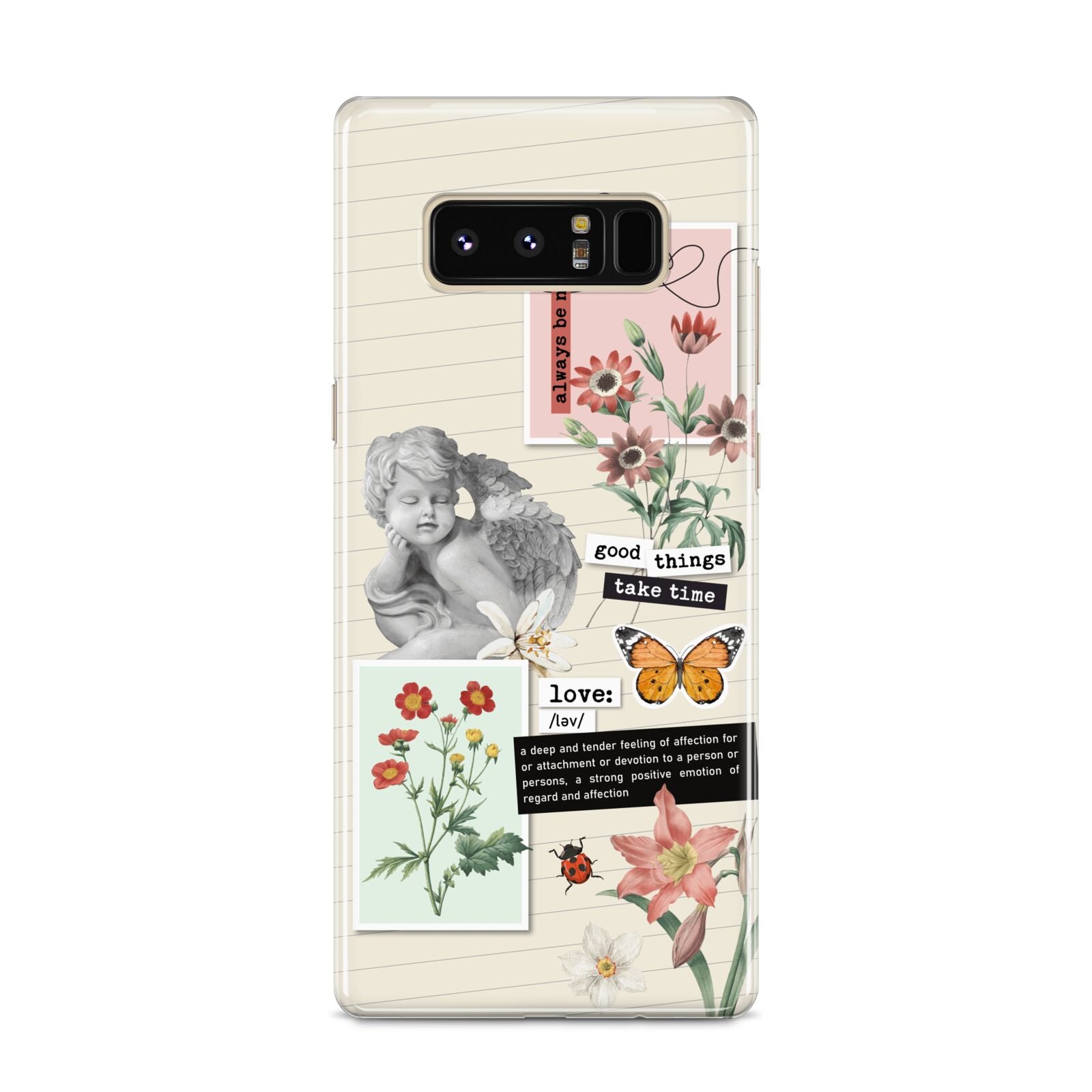 Vintage Love Collage Samsung Galaxy S8 Case