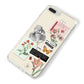 Vintage Love Collage iPhone 8 Plus Bumper Case on Silver iPhone Alternative Image