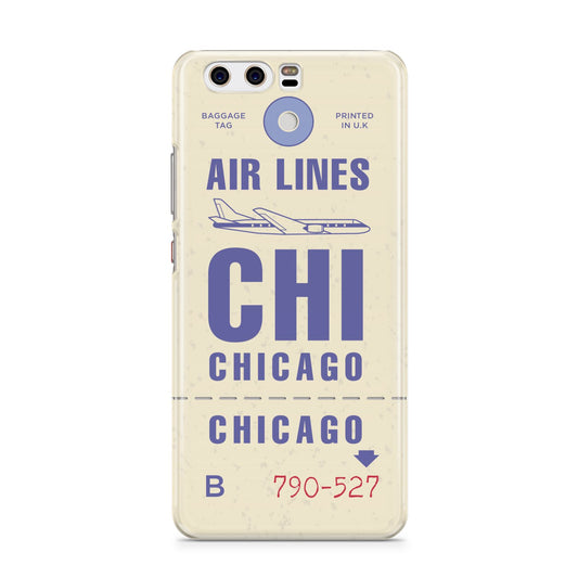 Vintage Luggage Tag Custom Huawei P10 Phone Case