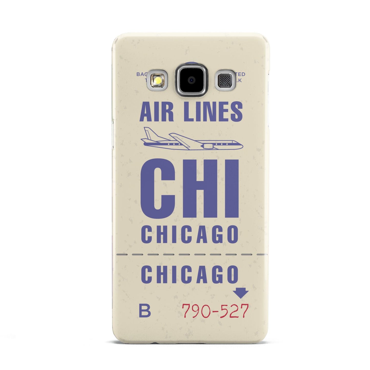 Vintage Luggage Tag Custom Samsung Galaxy A5 Case