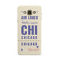 Vintage Luggage Tag Custom Samsung Galaxy A8 Case