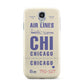 Vintage Luggage Tag Custom Samsung Galaxy S4 Case
