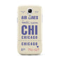 Vintage Luggage Tag Custom Samsung Galaxy S4 Mini Case