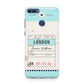 Vintage Luggage Tag Huawei P Smart Case