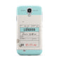 Vintage Luggage Tag Samsung Galaxy S4 Case
