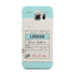 Vintage Luggage Tag Samsung Galaxy S6 Edge Case