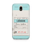 Vintage Luggage Tag Samsung J5 2017 Case