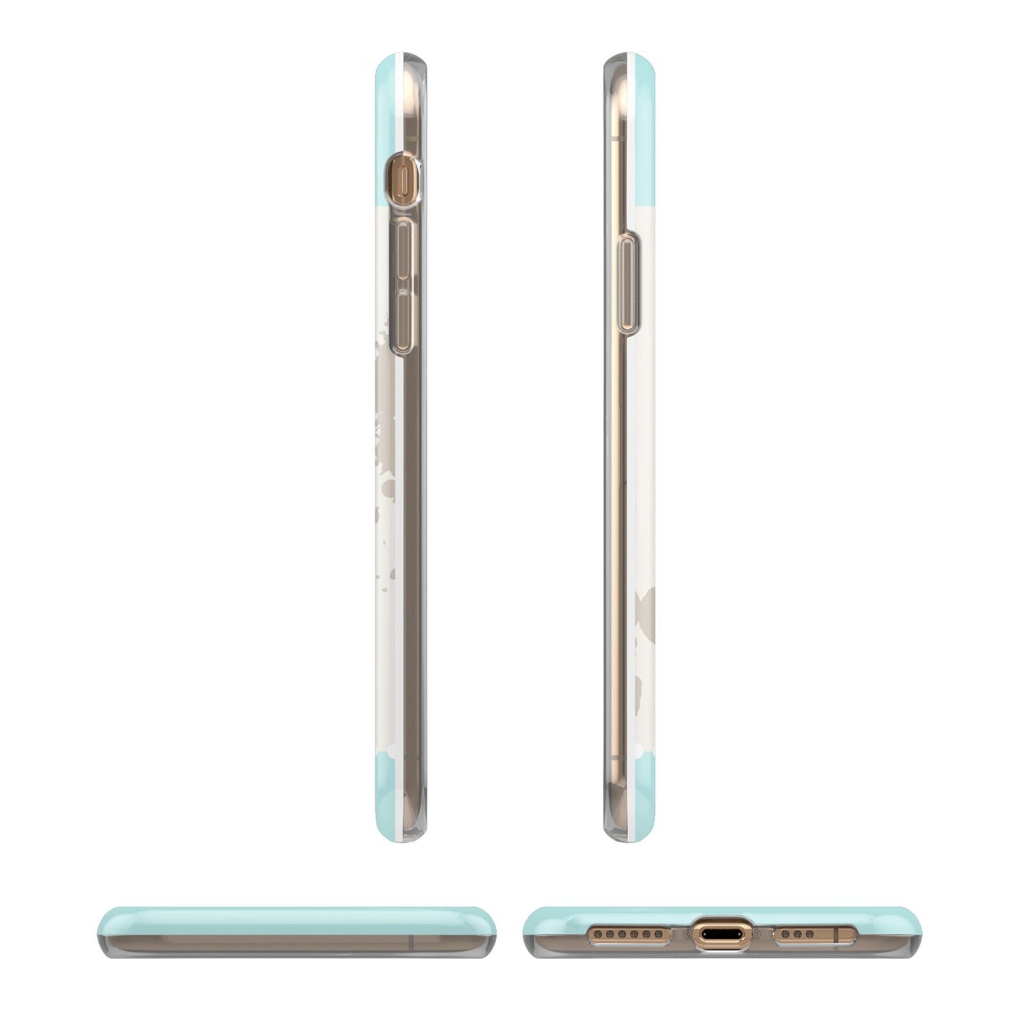 Vintage Luggage Tag iPhone 11 3D Tough Case Angle Images