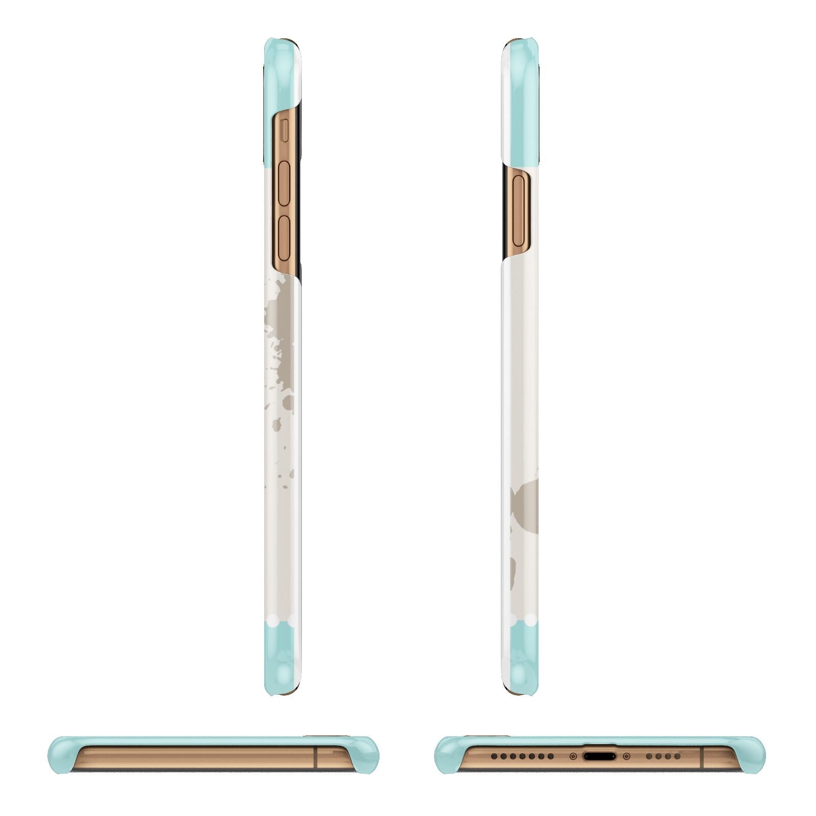 Vintage Luggage Tag iPhone 11 Pro Max 3D Snap Case Angle Images