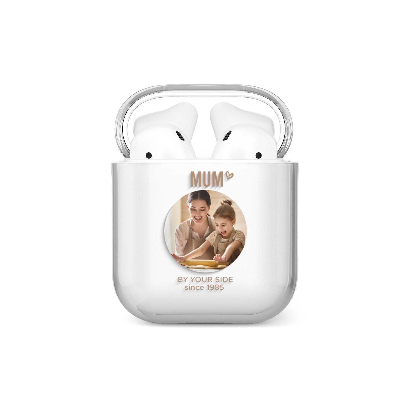 Vintage Mothers Day Photo AirPods Case