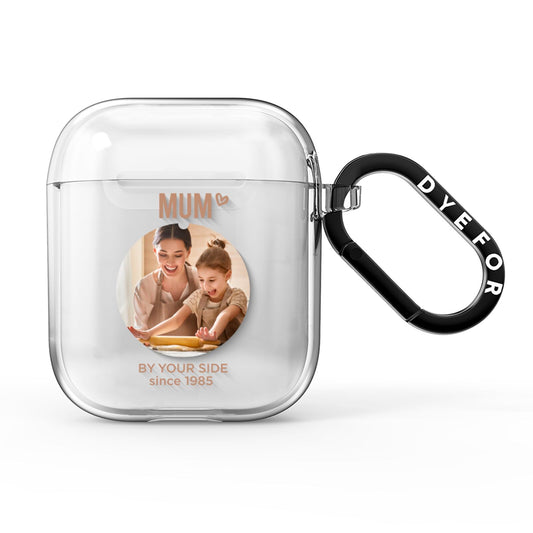 Vintage Mothers Day Photo AirPods Clear Case